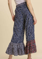 Animal Mix Print Pants