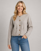 Soft Knit Button Front Cardigan
