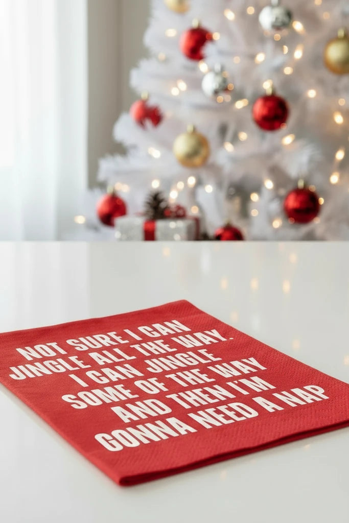 Holiday Cocktail Napkin - Need A Nap