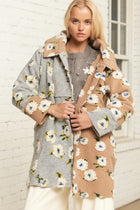 Mixed Color Garden Coat