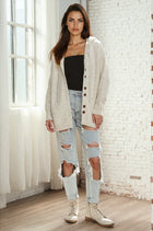Oversized Hoodie Cardigan