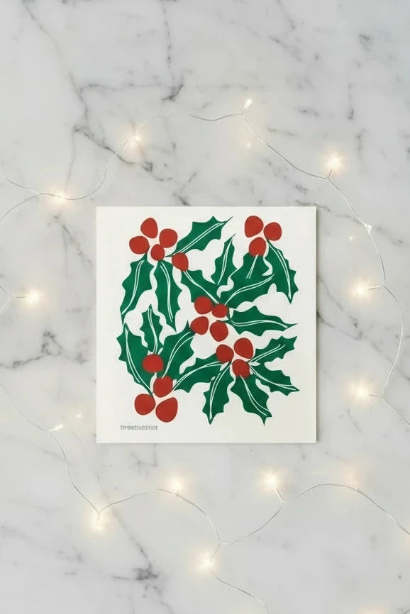 Swedish Dishcloth - Holly