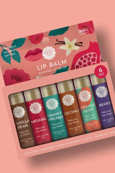 Variety Lip Balms - Set of 6