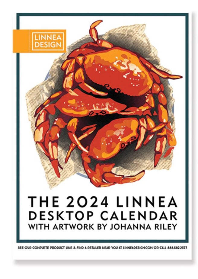 Linnea 2024 Desktop Calendar