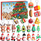 24 Pcs Keychain Advent Calendar