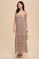 Crochet Maxi Dress