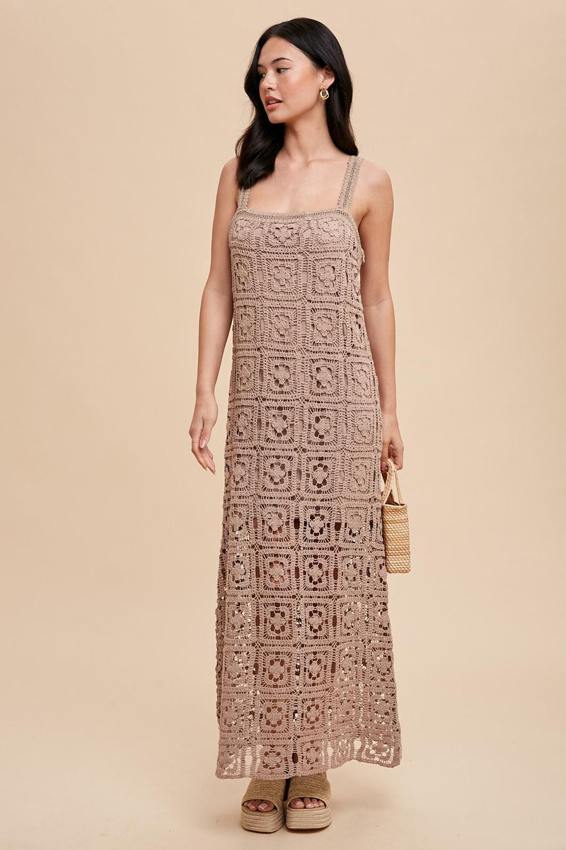 Crochet Maxi Dress