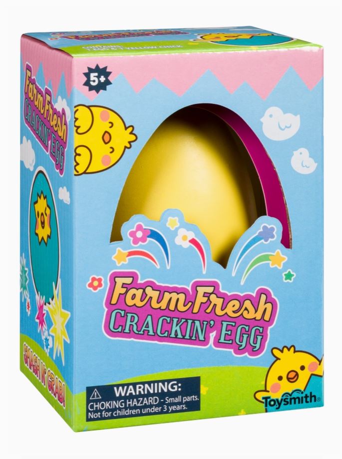 Farm Fresh Crackin Egg Easter Toy