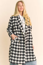 Tweed Double Button Coat