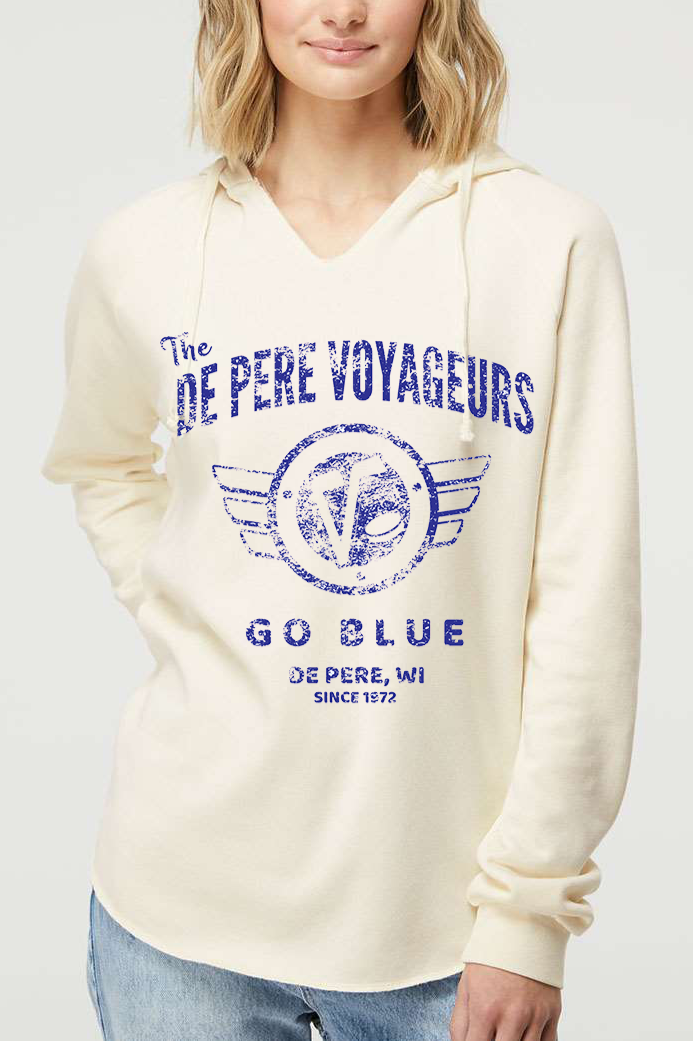 De Pere Vintage Wave Wash Hoodie