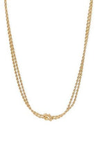 Knot & Twist Chain Necklace