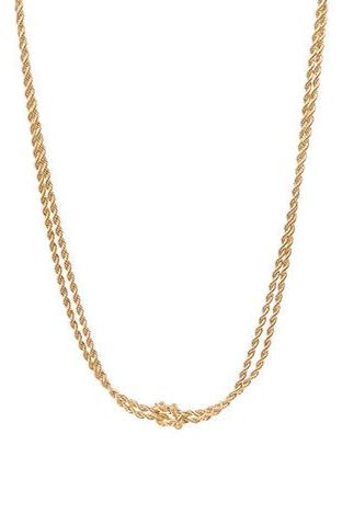 Knot & Twist Chain Necklace