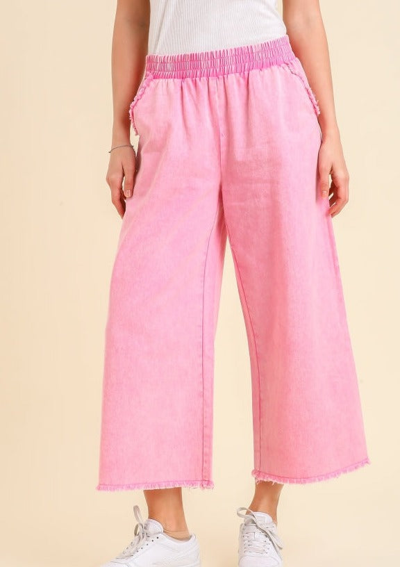 Denim Mineral Wash Pants