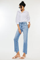 Avery High Rise Straight Jeans