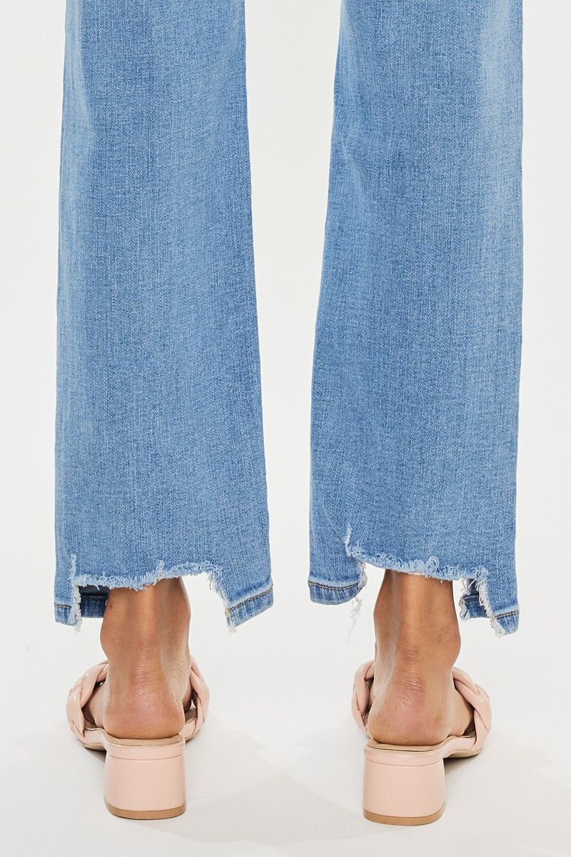 Avery High Rise Straight Jeans