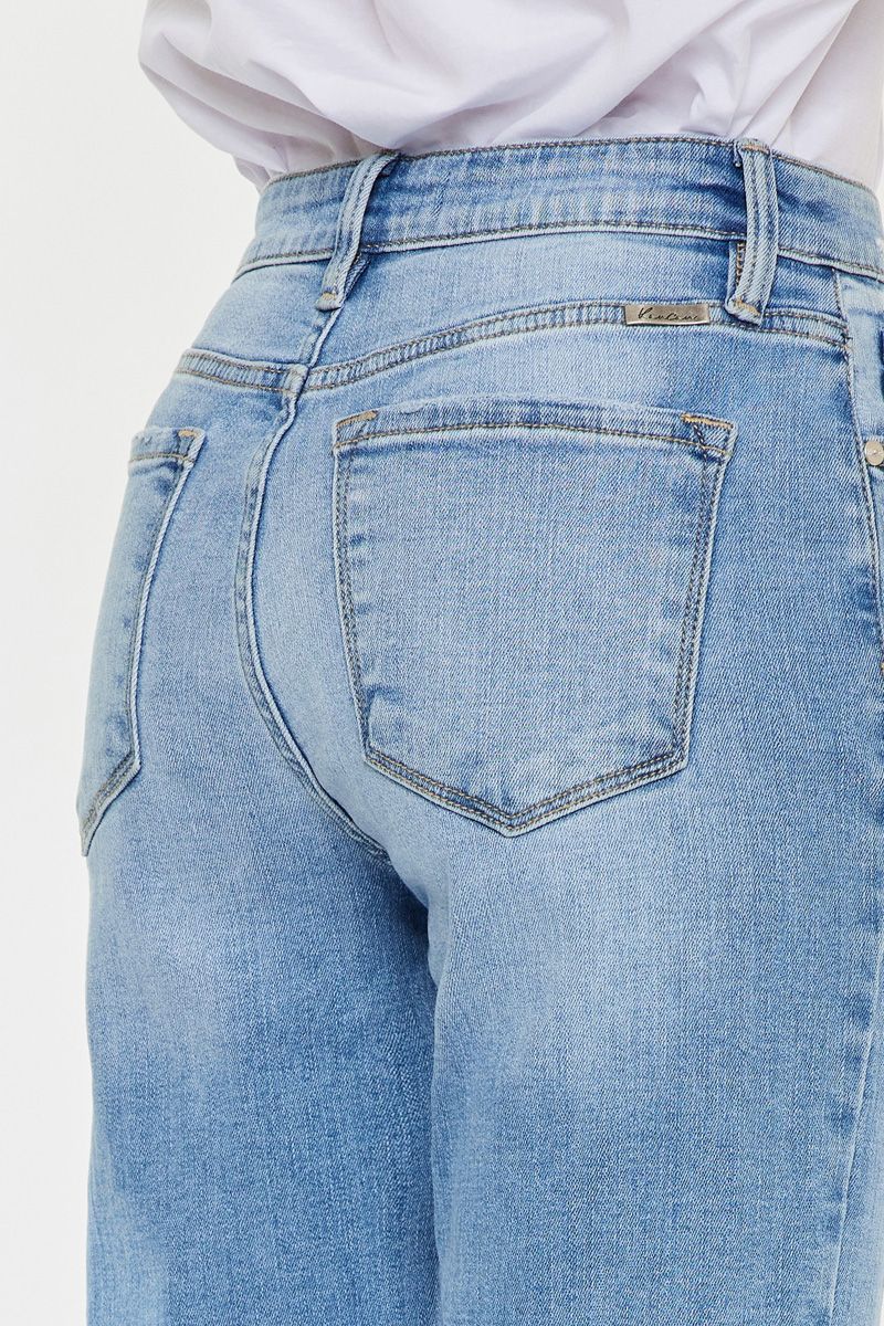 Avery High Rise Straight Jeans