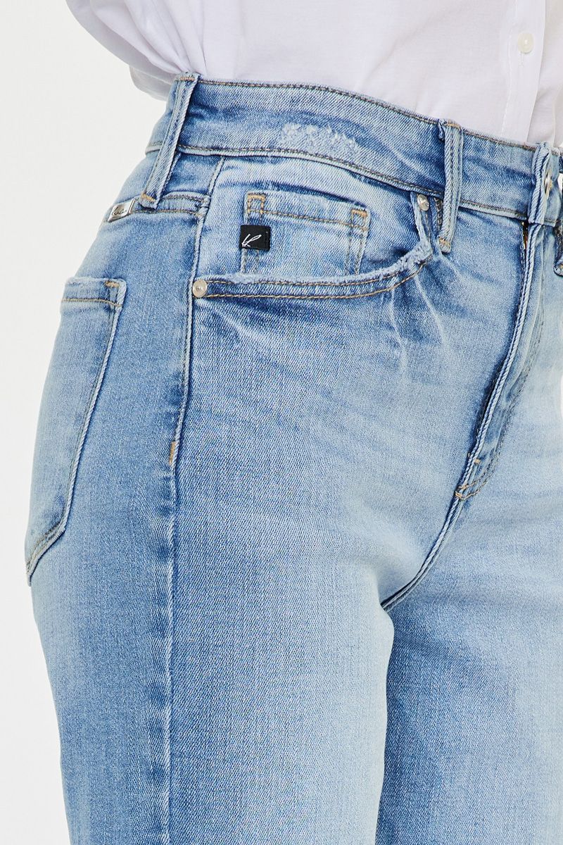 Avery High Rise Straight Jeans