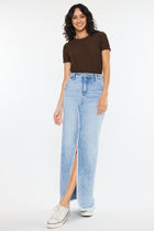 Stella High Rise Denim Maxi Skirt