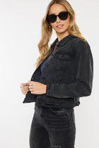 Classic Denim Jacket - Black