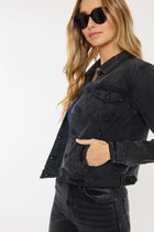 Classic Denim Jacket - Black