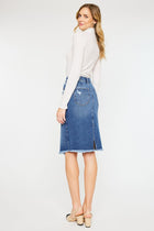 Zoe Asymmetrical Midi Skirt