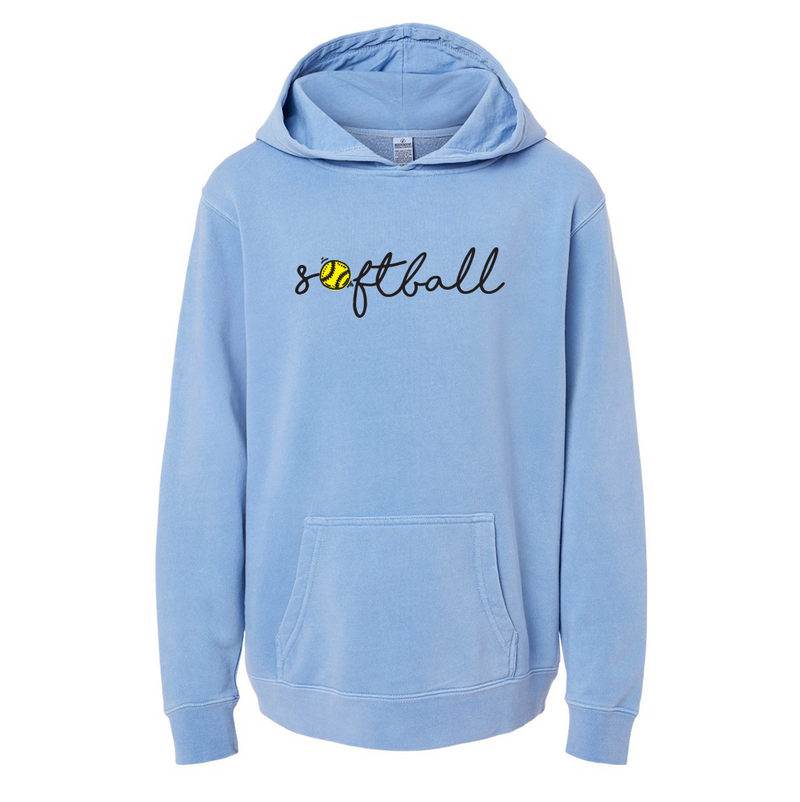 *Softball Hoodie - 4 Colors