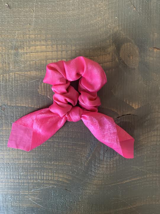 Silk Scarf Scrunchie