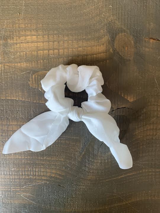 Silk Scarf Scrunchie