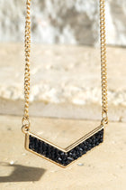 Crystal Arrow Necklace