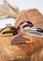 Two Tone Jumbo Claw Clip