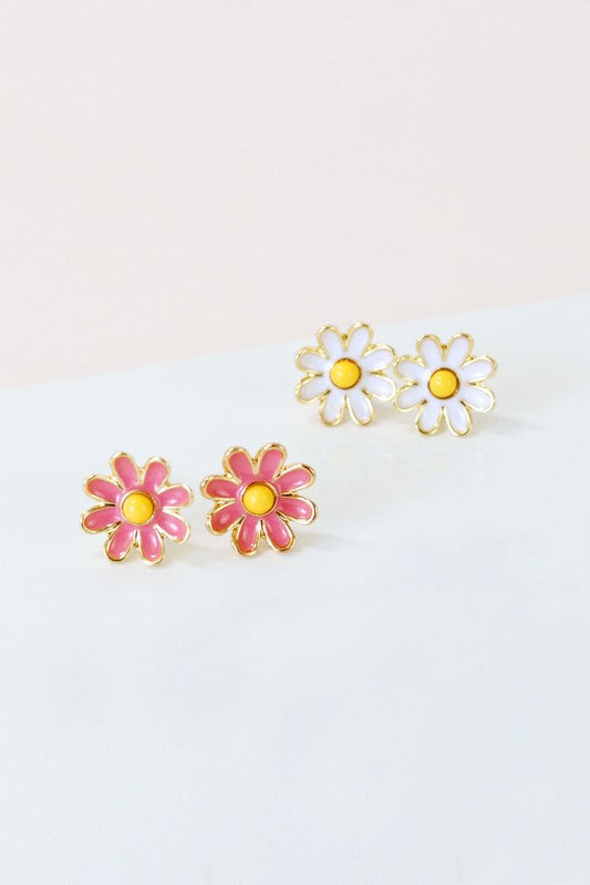 Daisy Earrings - 2 Colors