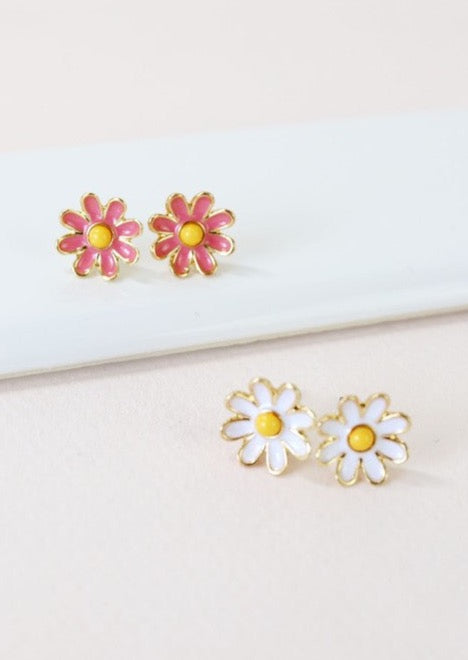 Daisy Earrings - 2 Colors