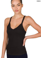 Ribbed V-Neck Cami