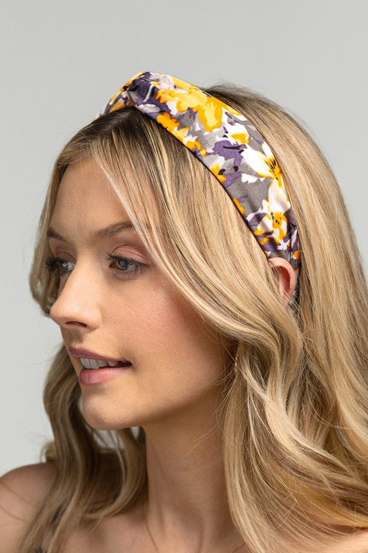 Floral Headband - 2 Colors