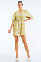 Puff Sleeve Babydoll Dress