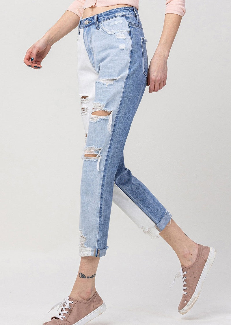 Emma Colorblock Jeans