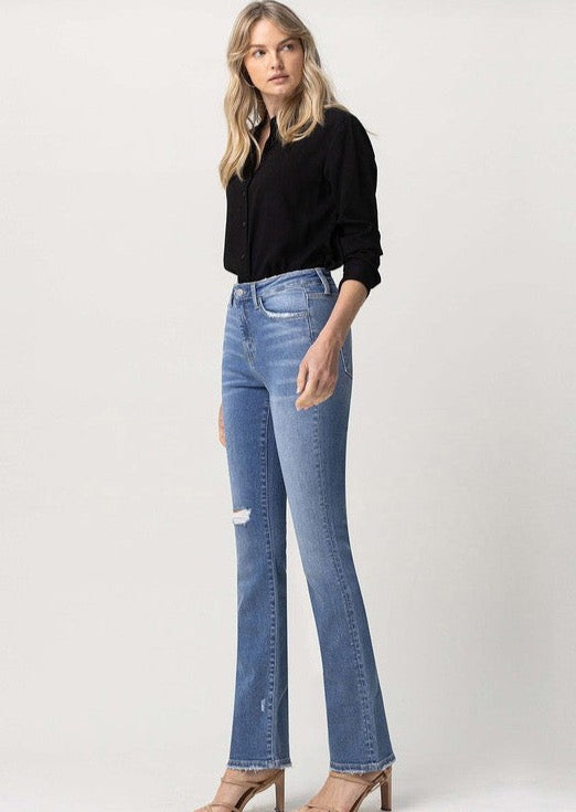 Tanya High Rise Mini Bootcut Jeans