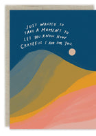How Grateful I Am Thank You Card