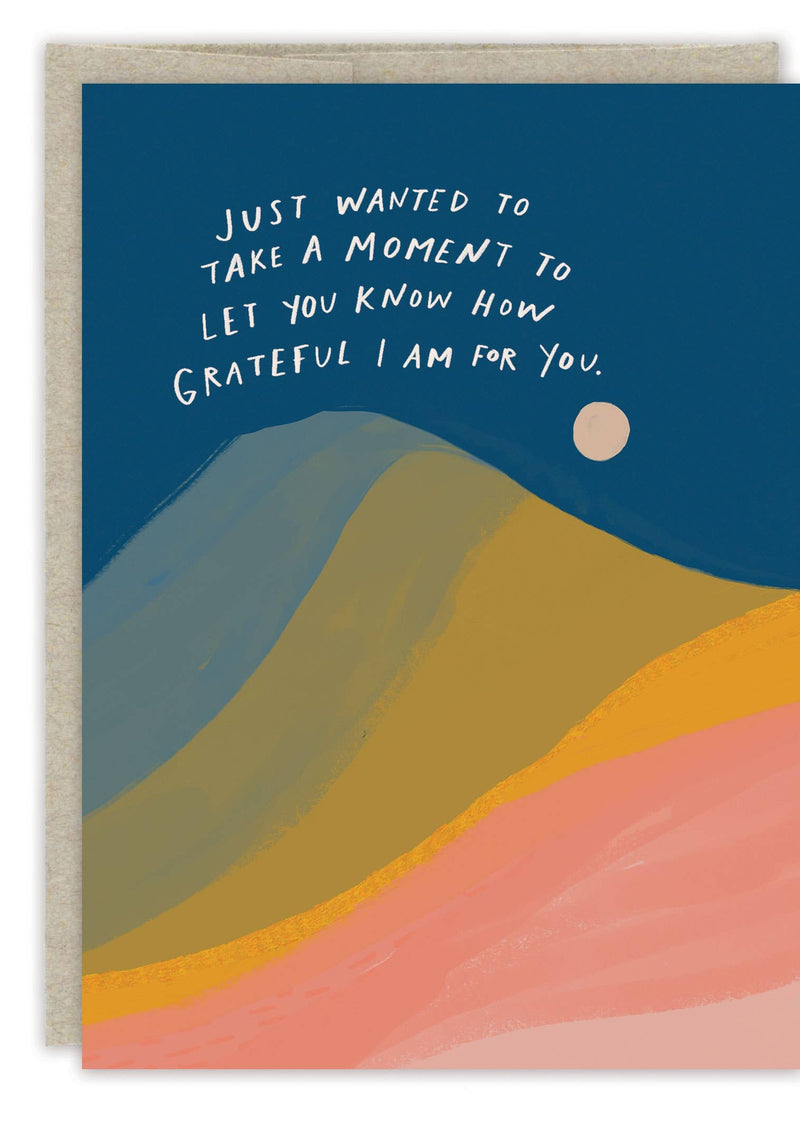 How Grateful I Am Thank You Card