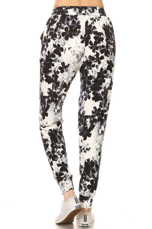 Butter Soft Joggers - Floral