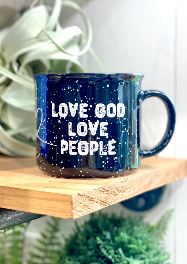 Love God Love People Mug