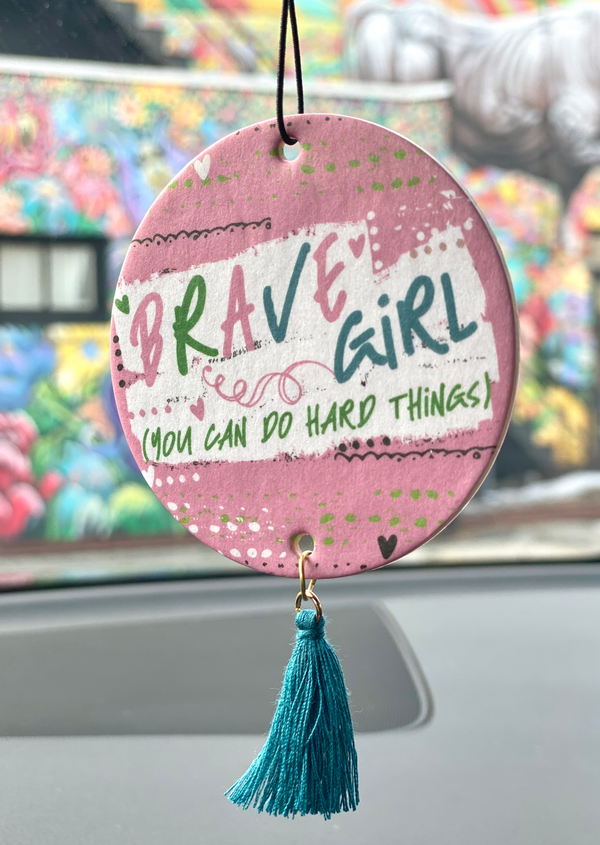 Car Air Freshener - Brave Girl