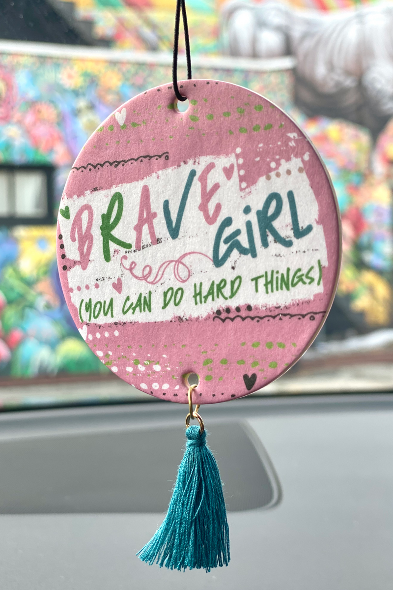 Car Air Freshener - Brave Girl