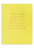 May Your Birthday Be Filled With Cake Card