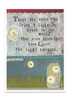 Light Remains Sympathy Card