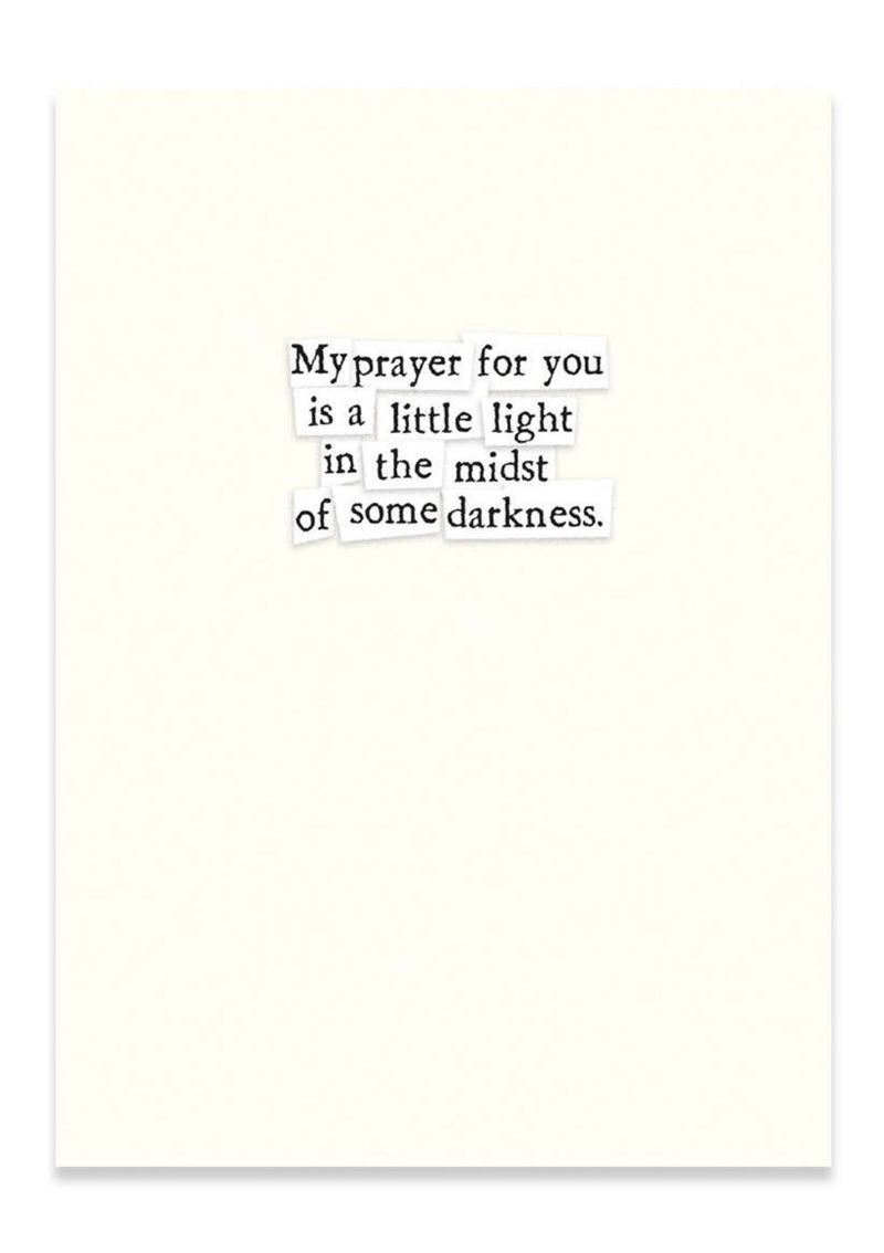 Prayer For You Sympathy Card