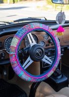 Steering Wheel Cover - Patchwork