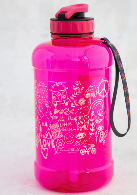 XL Drink Up Water Bottle - Pink