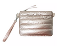 Metallic Puffer Convertible Bag - 2 Colors