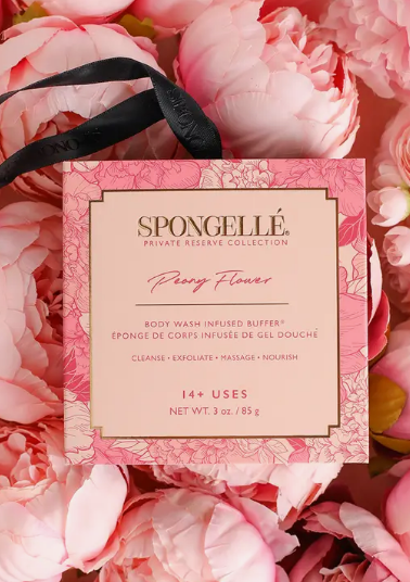 Spongelle Boxed Flower - Peony Flower
